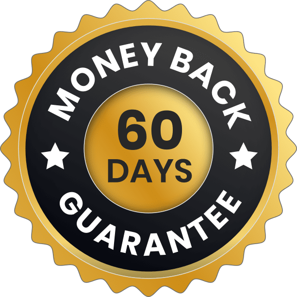 Gelatide 60-day money-back guarantee seal